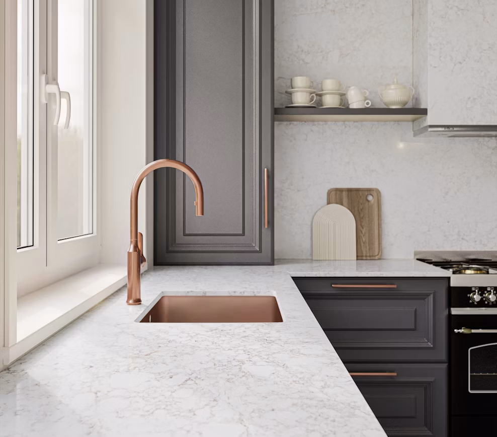 Riviére Rose Silestone
